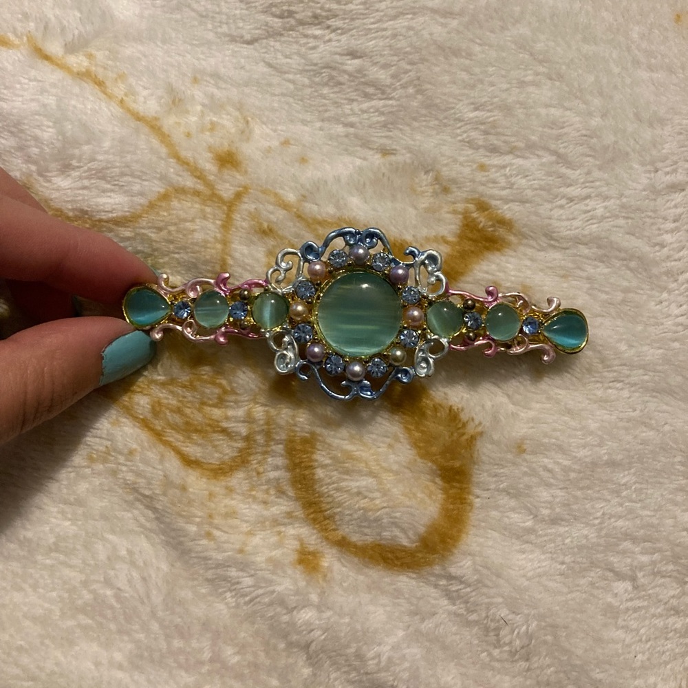Gemstone Hair clip